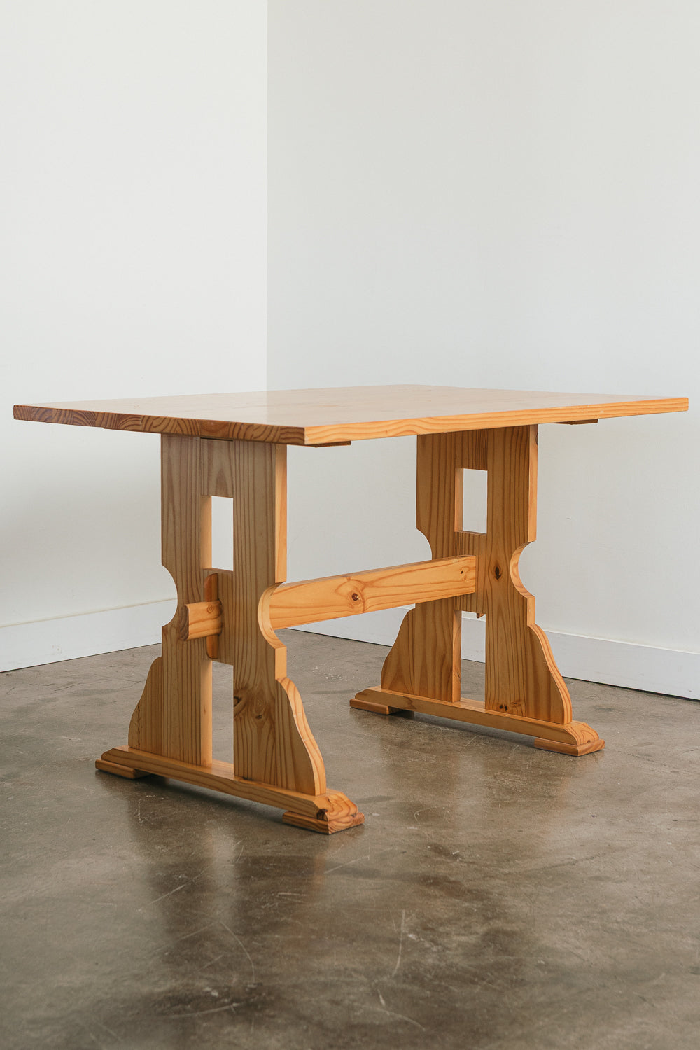 Folk Trestle Table