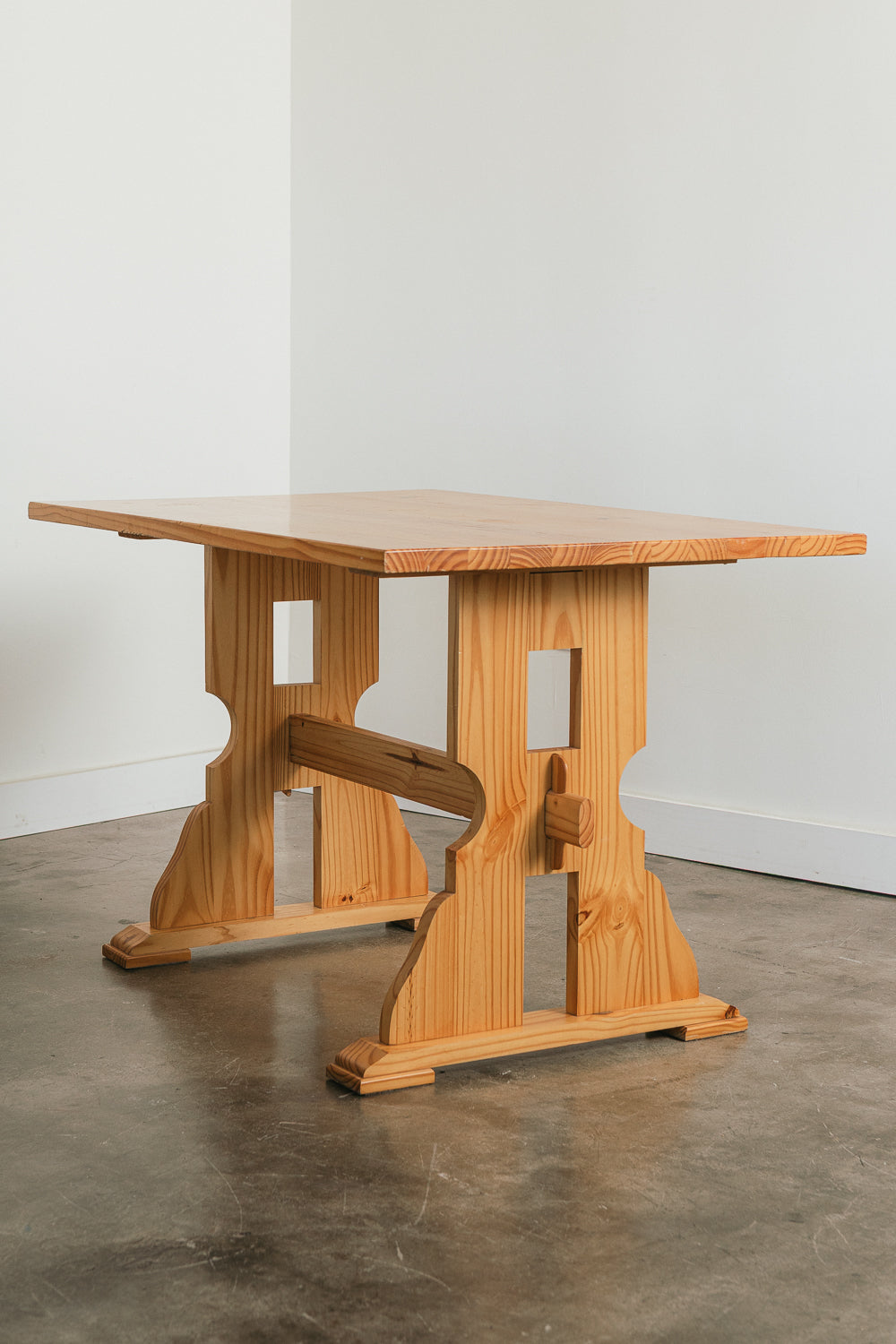 Folk Trestle Table