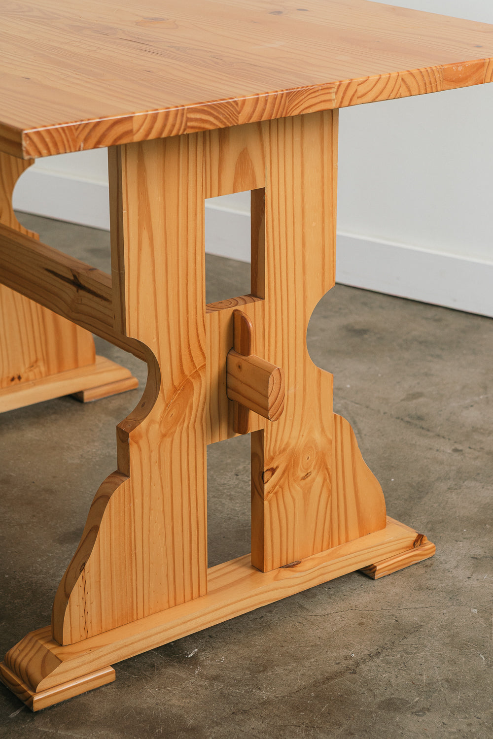 Folk Trestle Table
