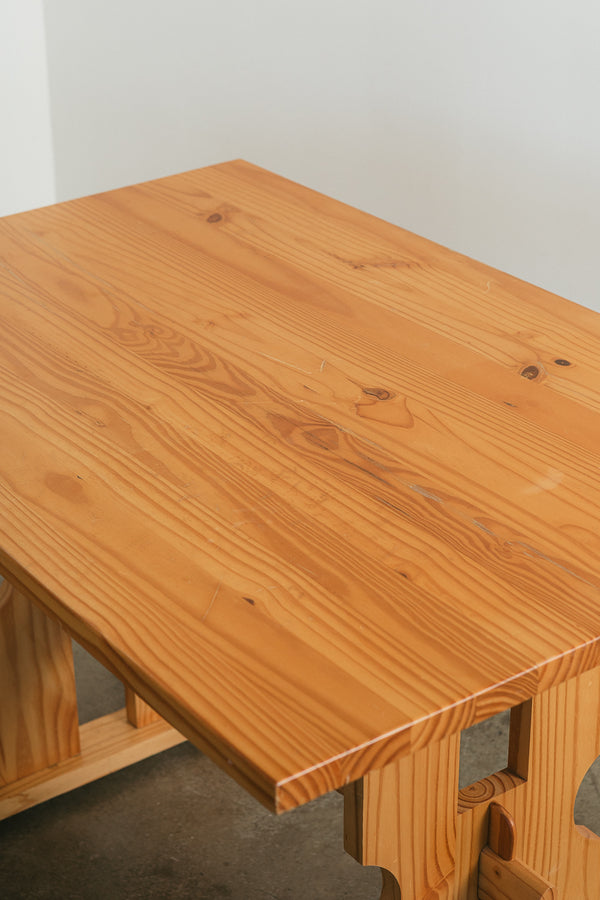 Folk Trestle Table
