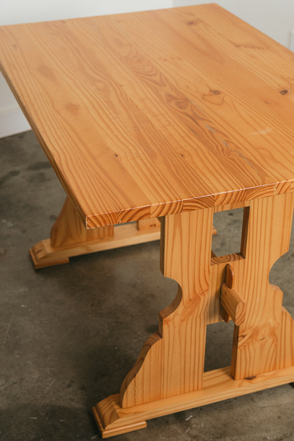 Folk Trestle Table