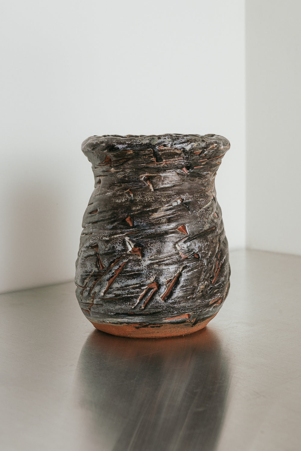 Chunky Terracotta Vase