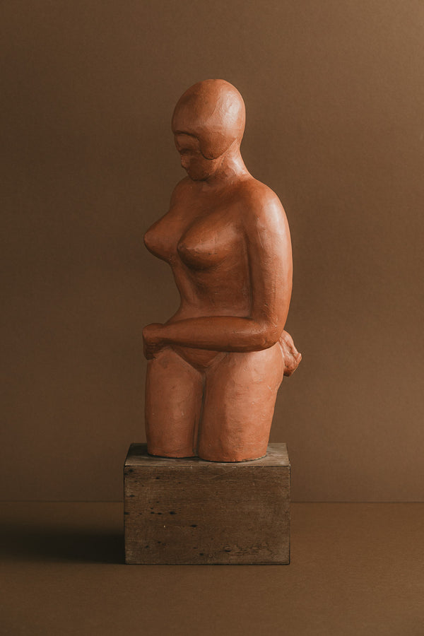 Vintage Sculptural Figure