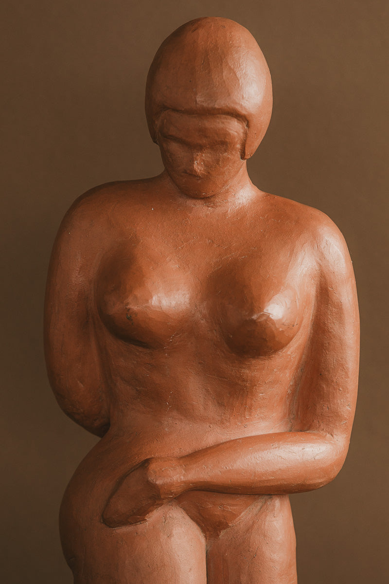 Vintage Sculptural Figure