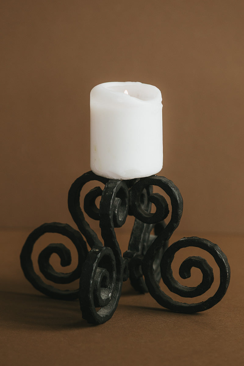 Iron Candleholder