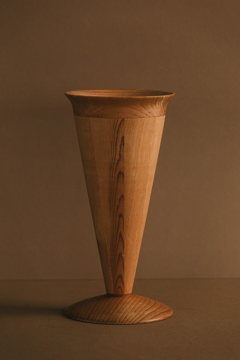 Wooden Vase