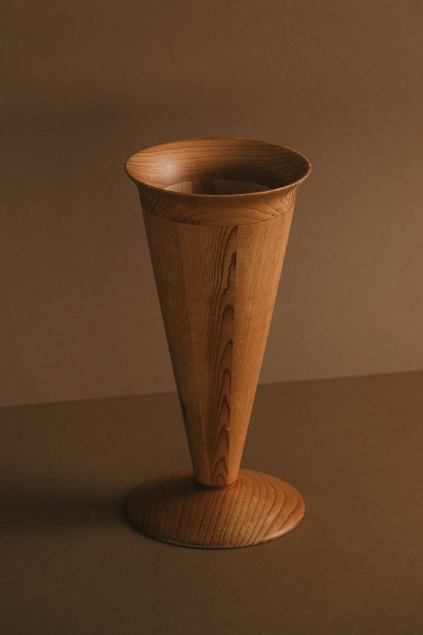 Wooden Vase