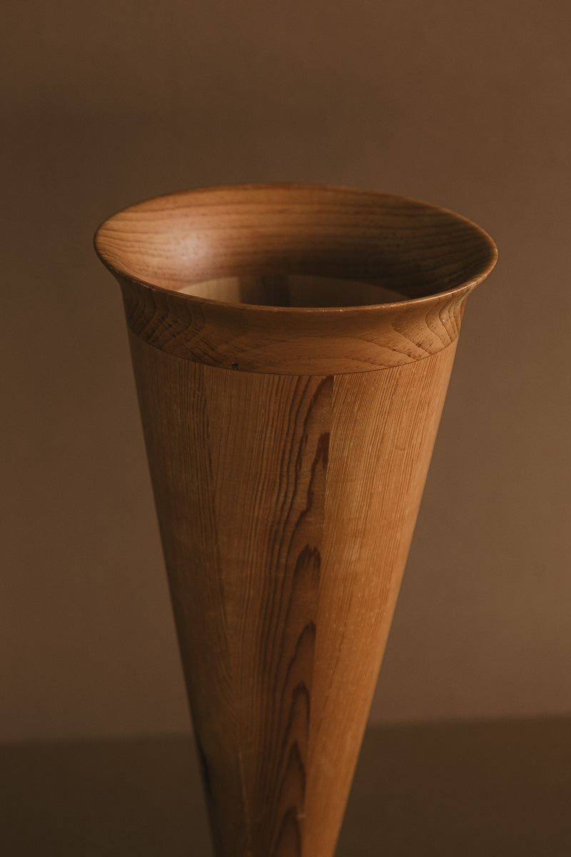 Wooden Vase
