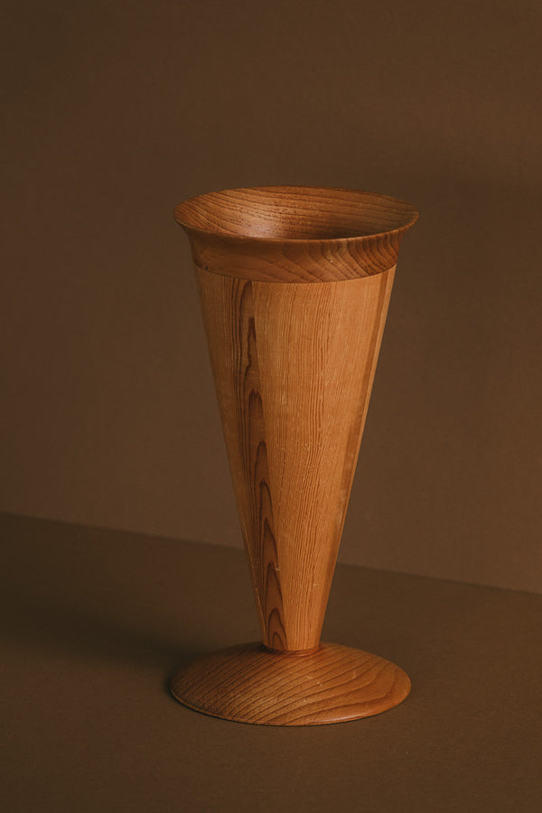 Wooden Vase