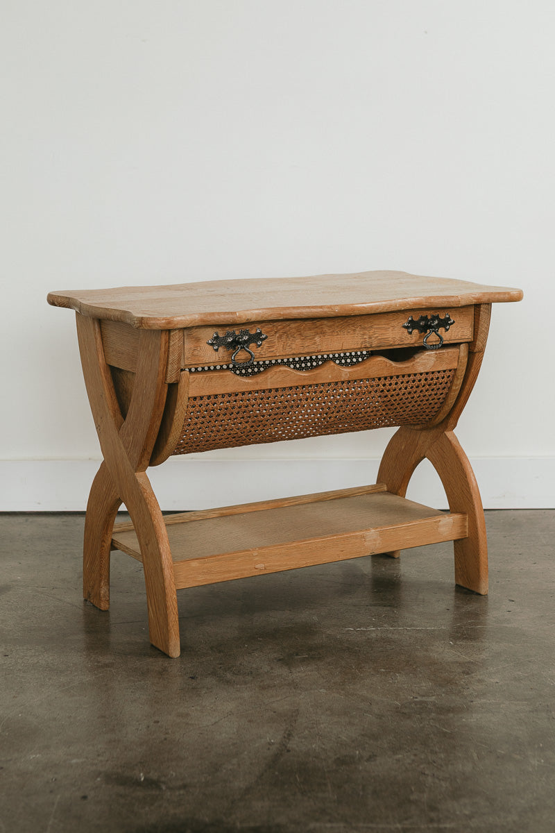 Oak Sewing Table