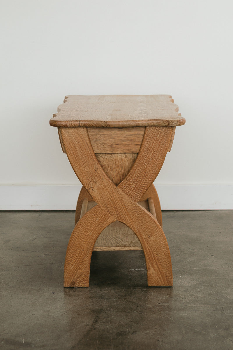 Oak Sewing Table