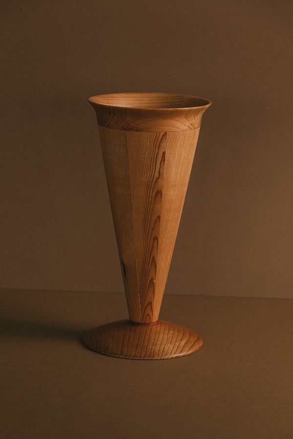 Wooden Vase