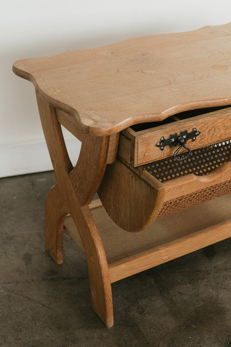 Oak Sewing Table