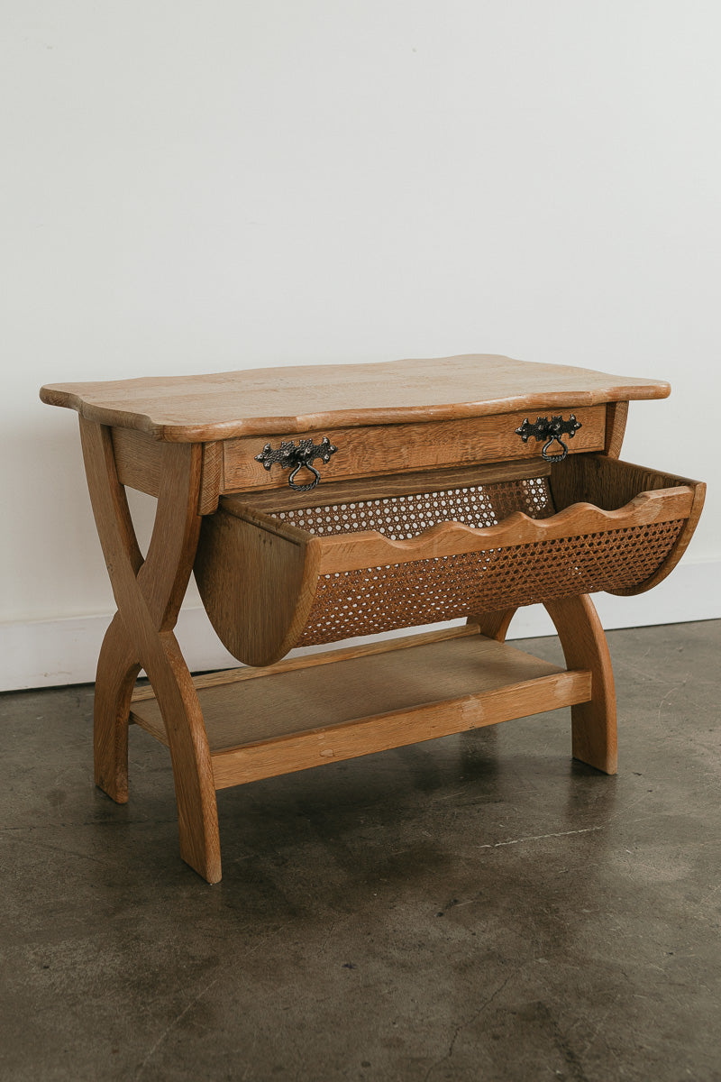 Oak Sewing Table