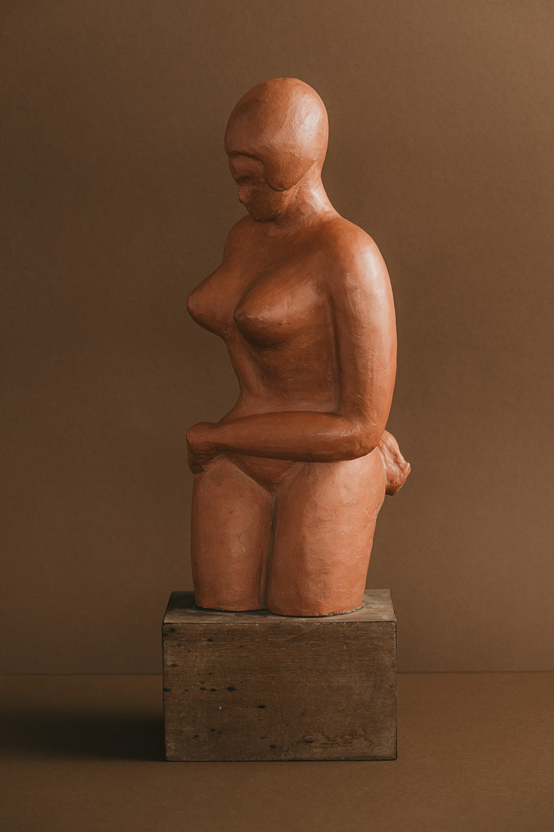 Vintage Sculptural Figure