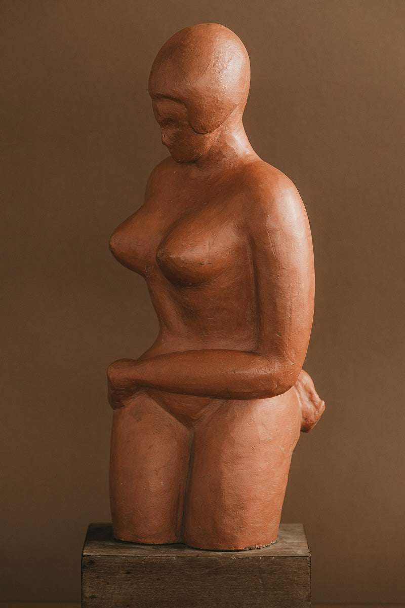 Vintage Sculptural Figure