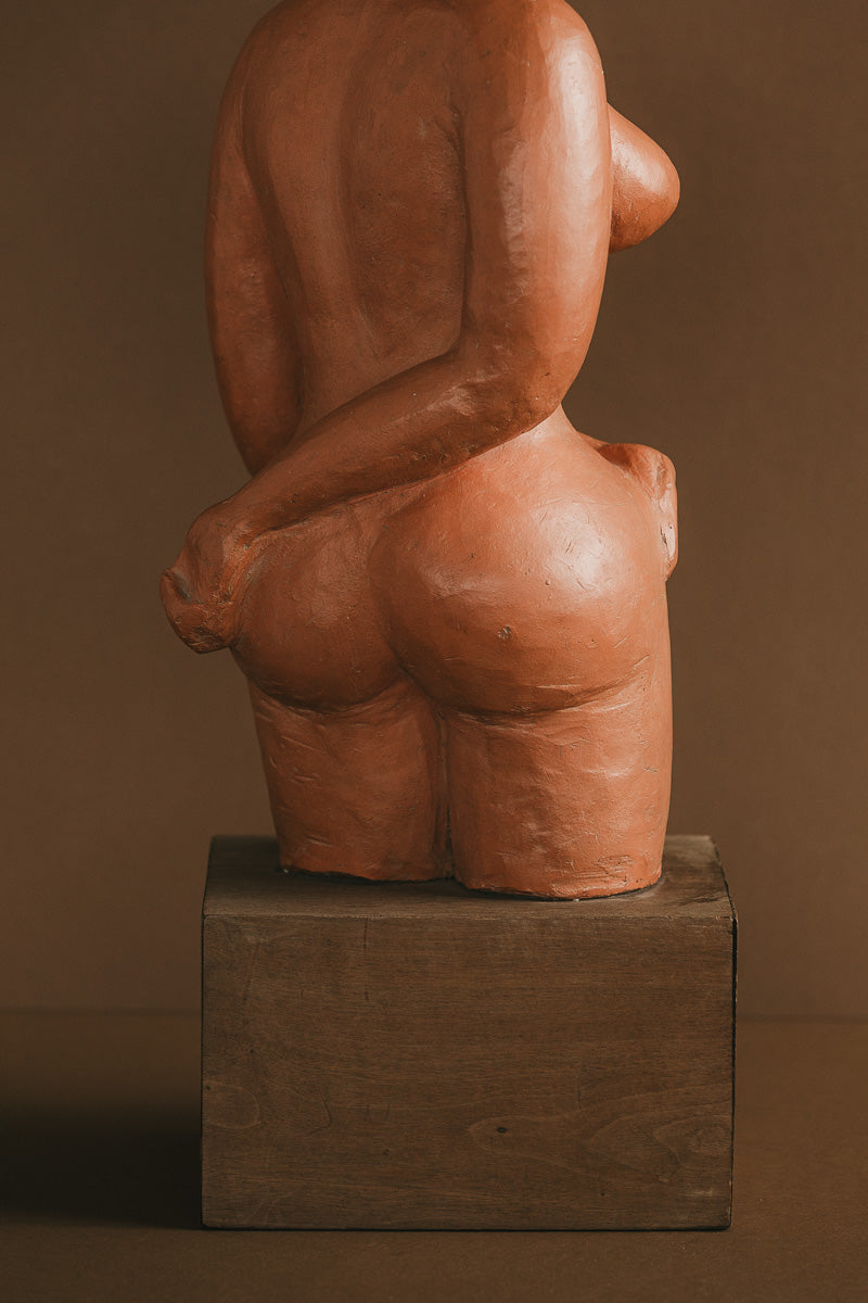 Vintage Sculptural Figure