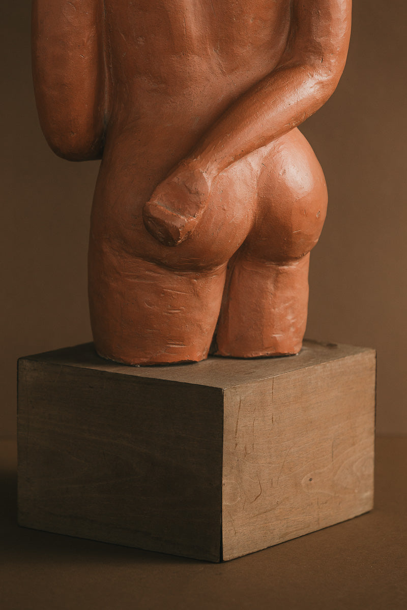 Vintage Sculptural Figure