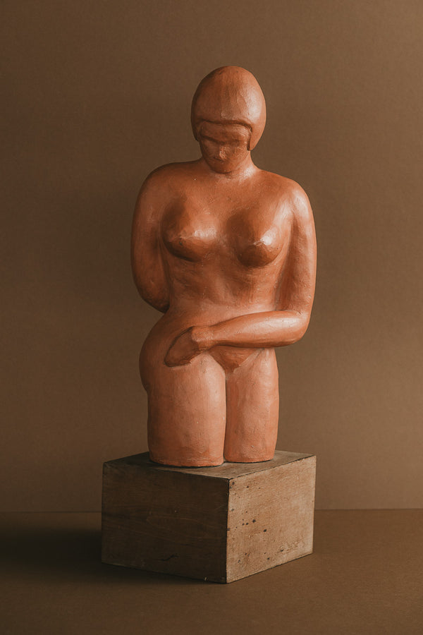 Vintage Sculptural Figure