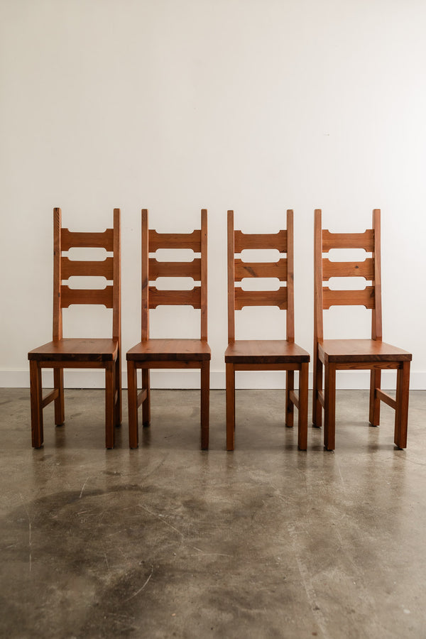 Ladder Back Dining Chairs
