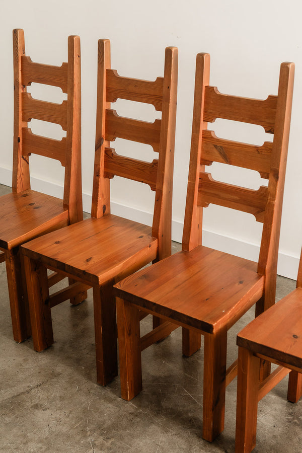 Ladder Back Dining Chairs