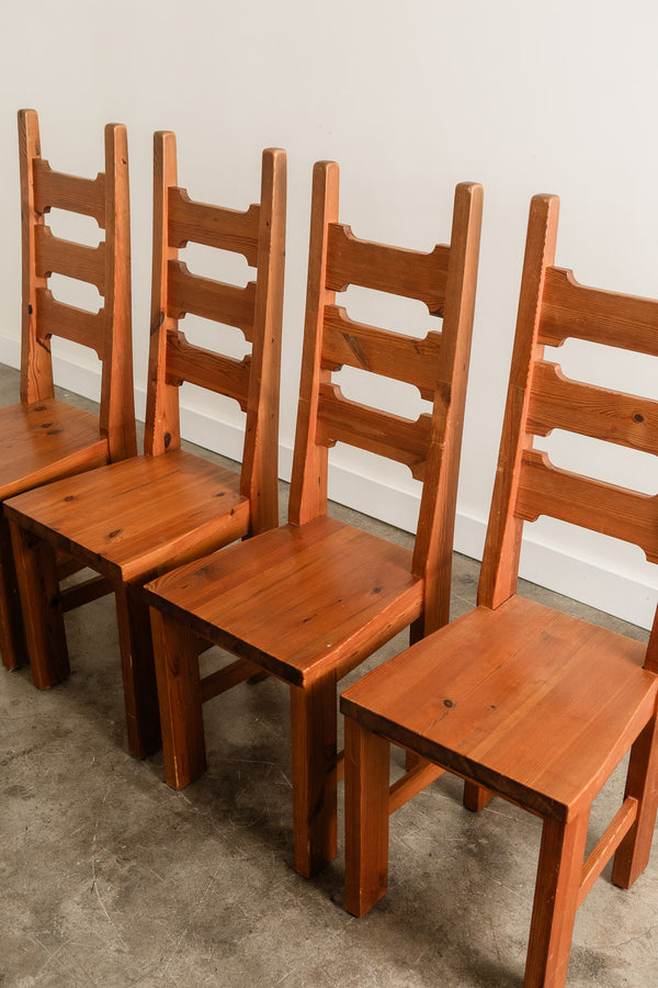 Ladder Back Dining Chairs