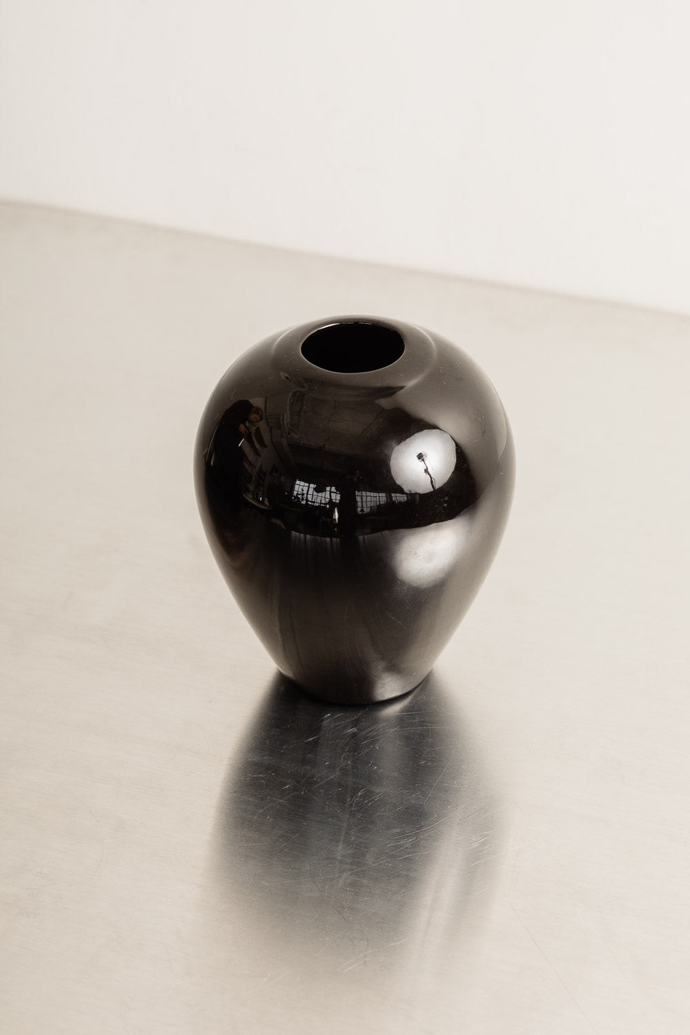 Black Postmodern Vase