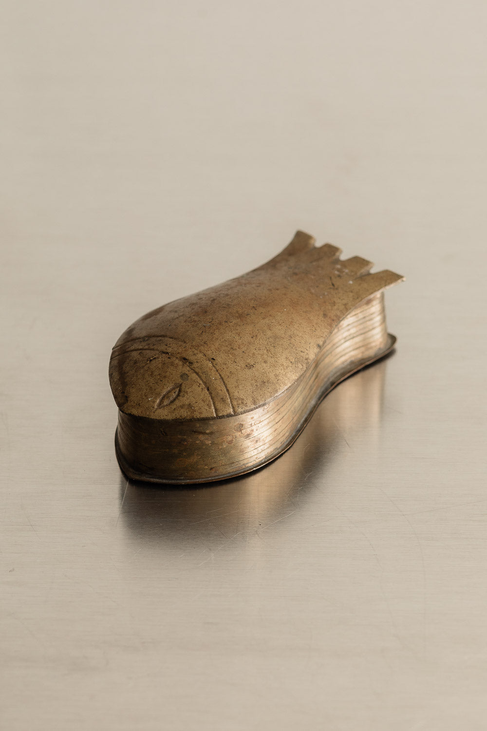 Brass Fish Box