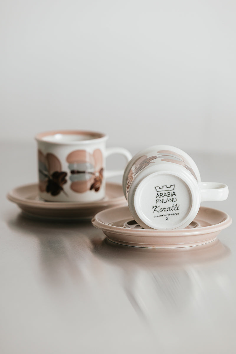 Arabia Finland Espresso Cups