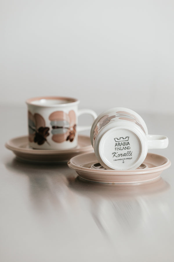 Arabia Finland Espresso Cups