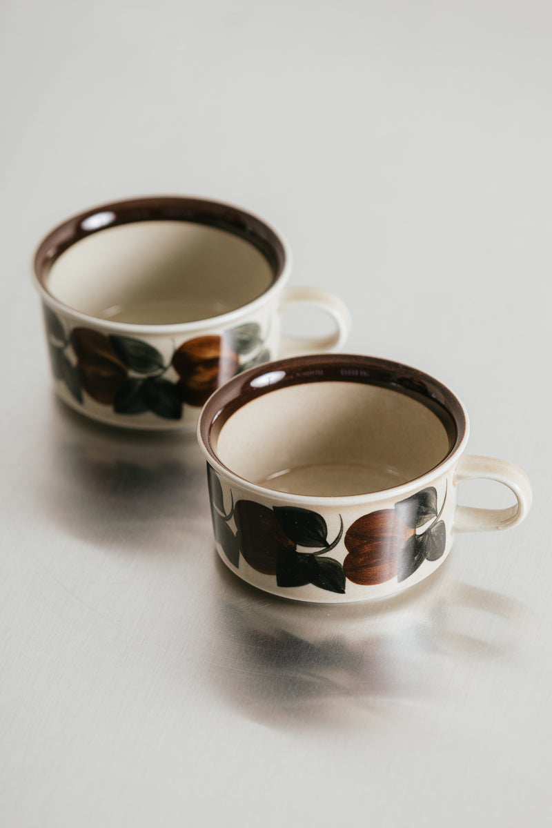 Arabia Finland Ruija Coffee Cups
