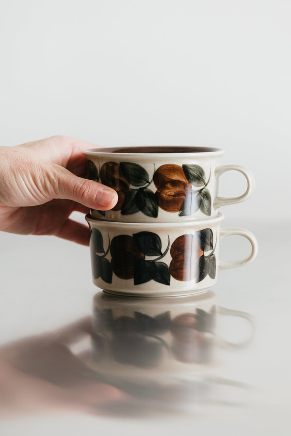 Arabia Finland Ruija Coffee Cups