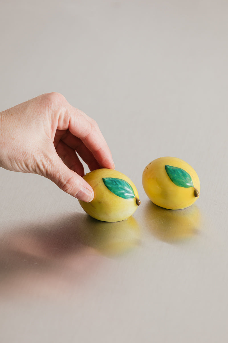 Porcelain S + P Shakers