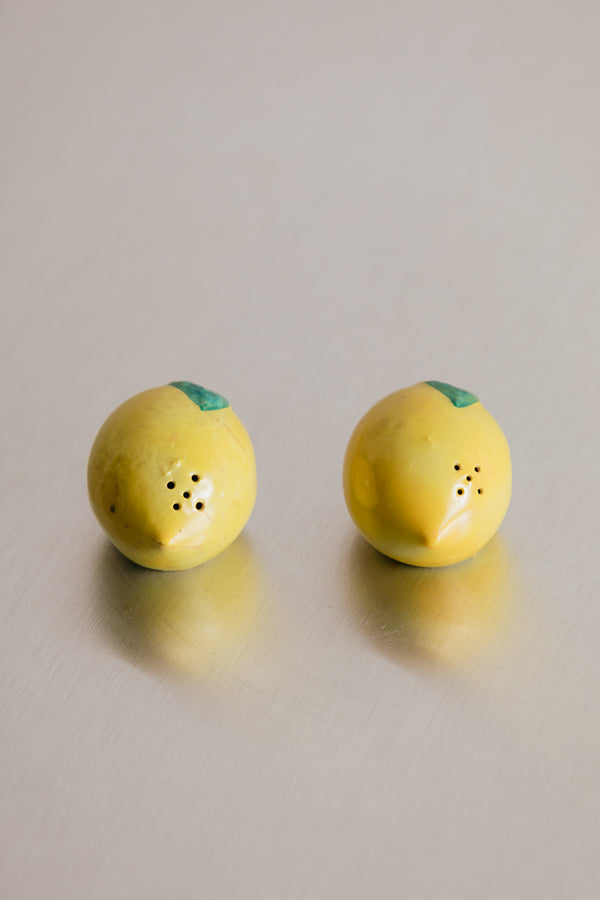 Porcelain S + P Shakers