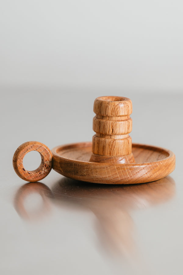 Folk Art Candleholder