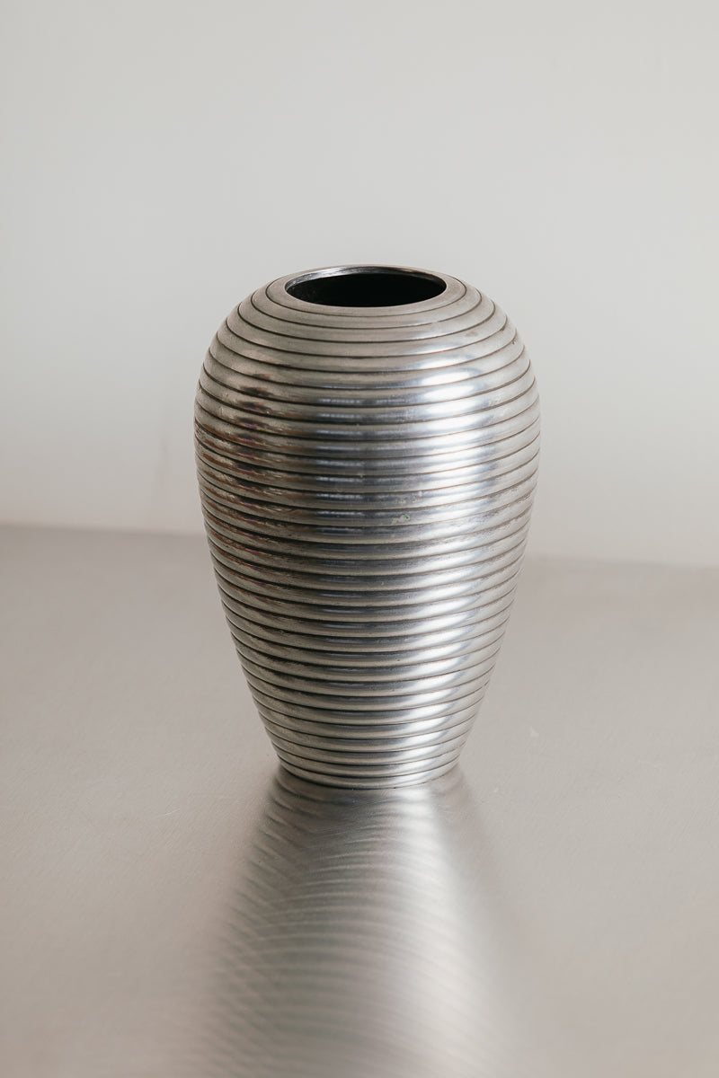 Vintage Steel Vase