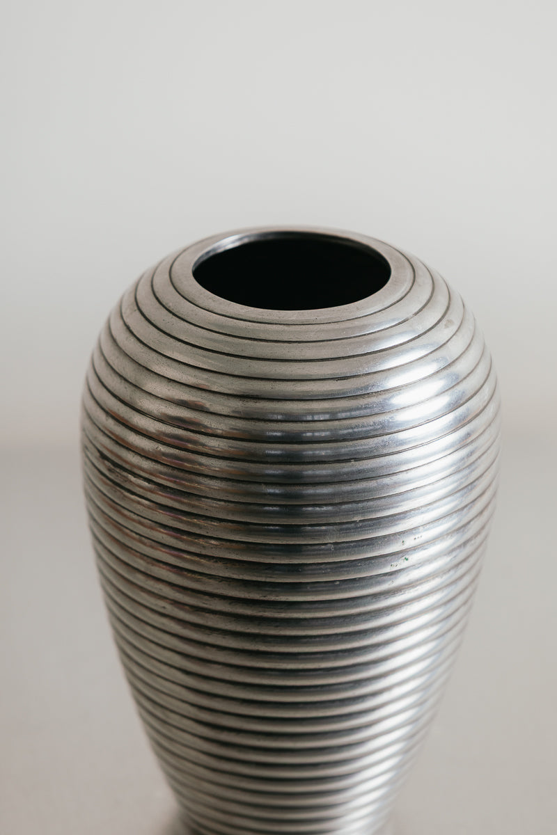 Vintage Steel Vase