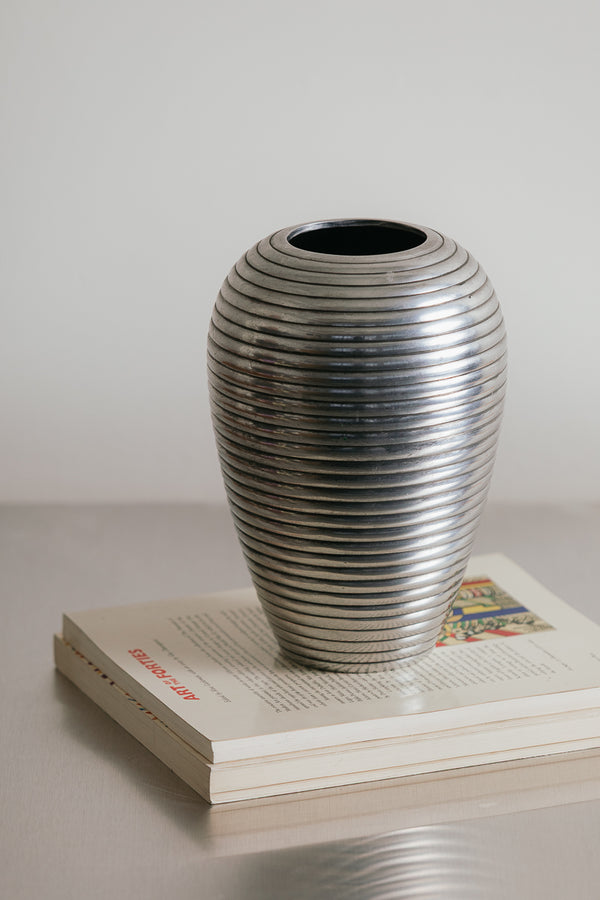 Vintage Steel Vase