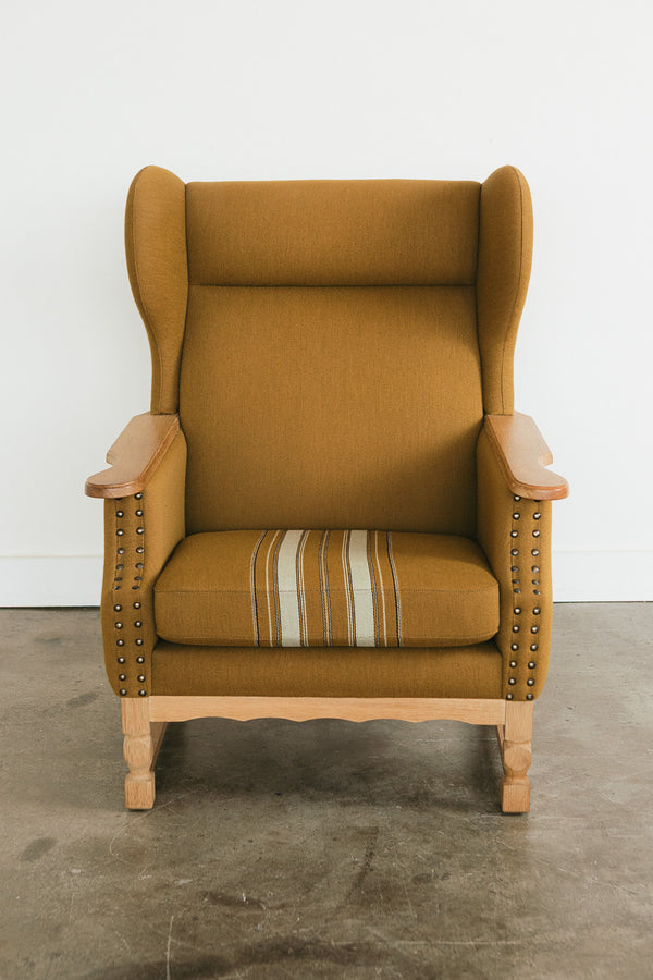 Swedish Wingback Chair