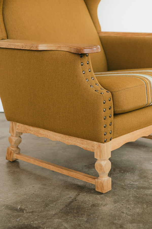 Swedish Wingback Chair
