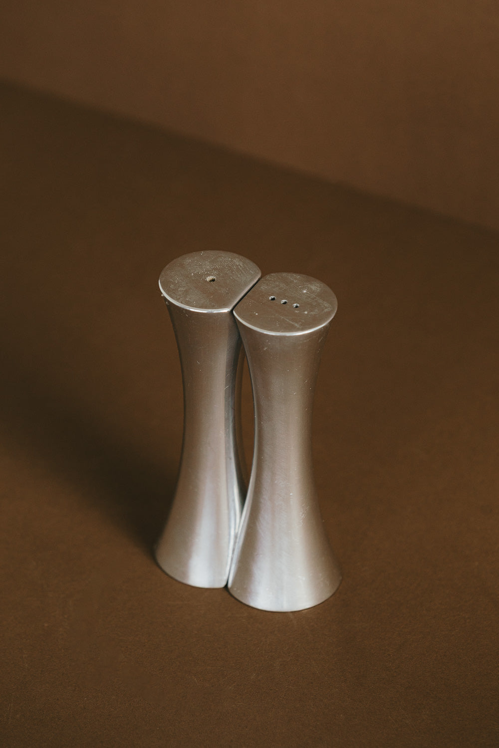 Nambé Salt & Pepper Shakers