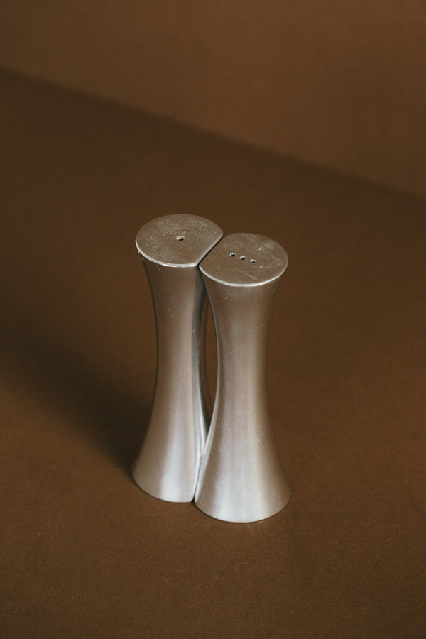 Nambé Salt & Pepper Shakers