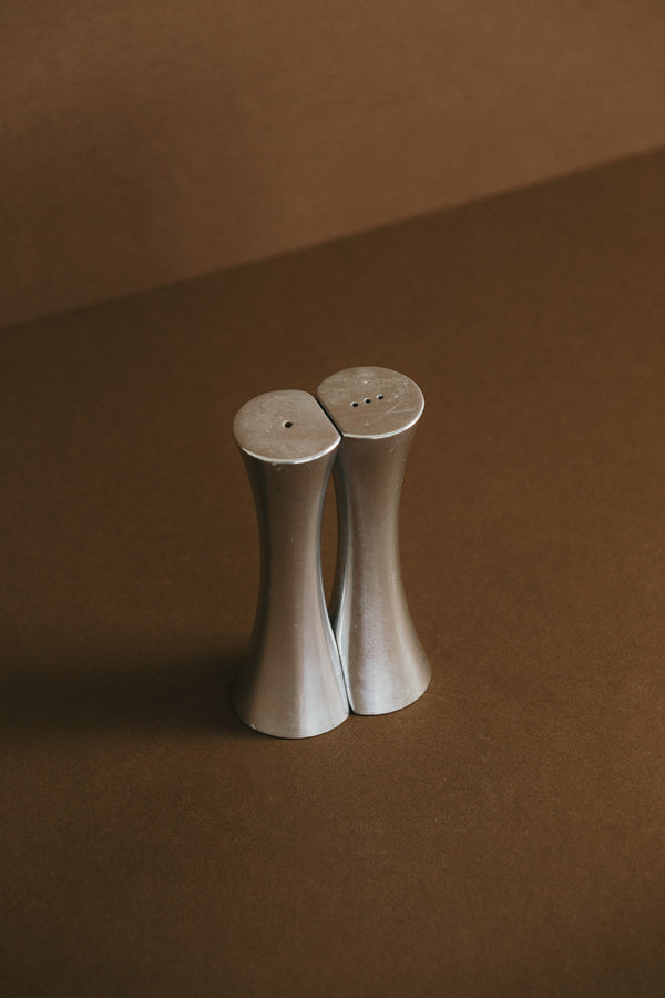 Nambé Salt & Pepper Shakers