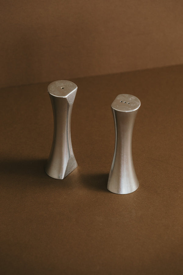 Nambé Salt & Pepper Shakers