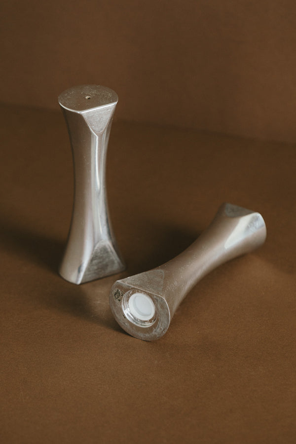 Nambé Salt & Pepper Shakers