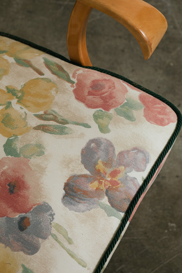 Vintage Floral Armchair