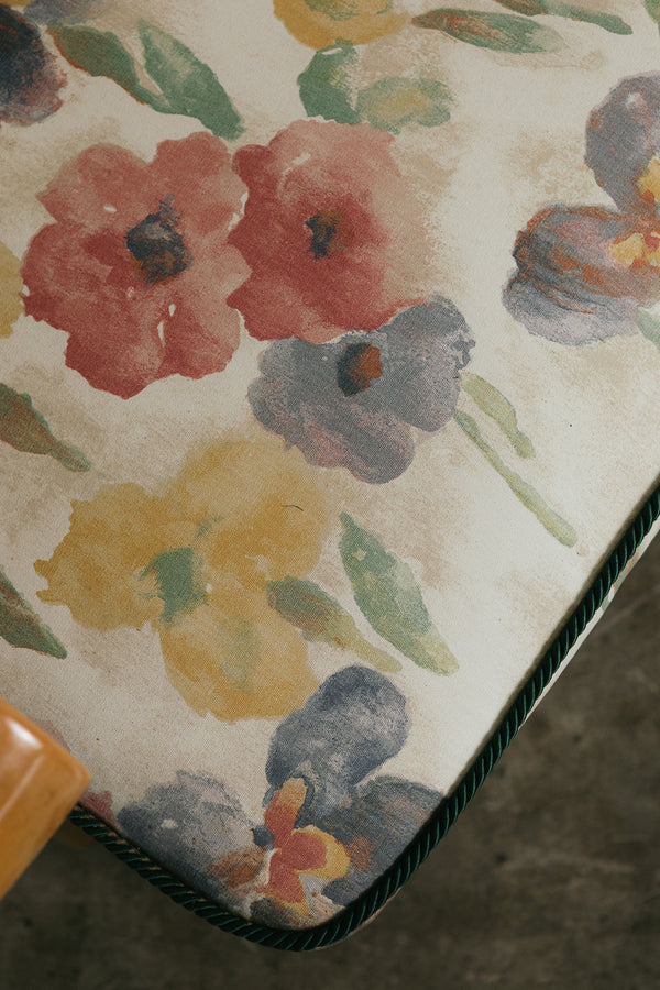 Vintage Floral Armchair
