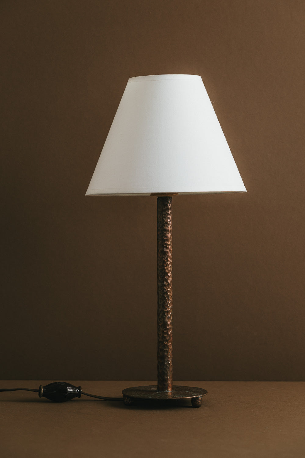 Copper Table Lamp