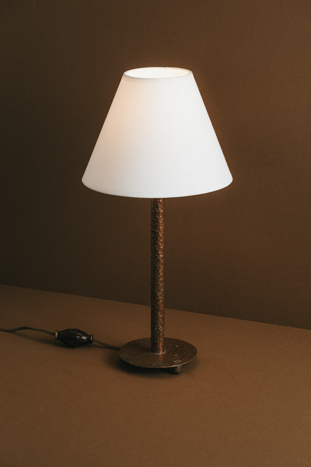 Copper Table Lamp