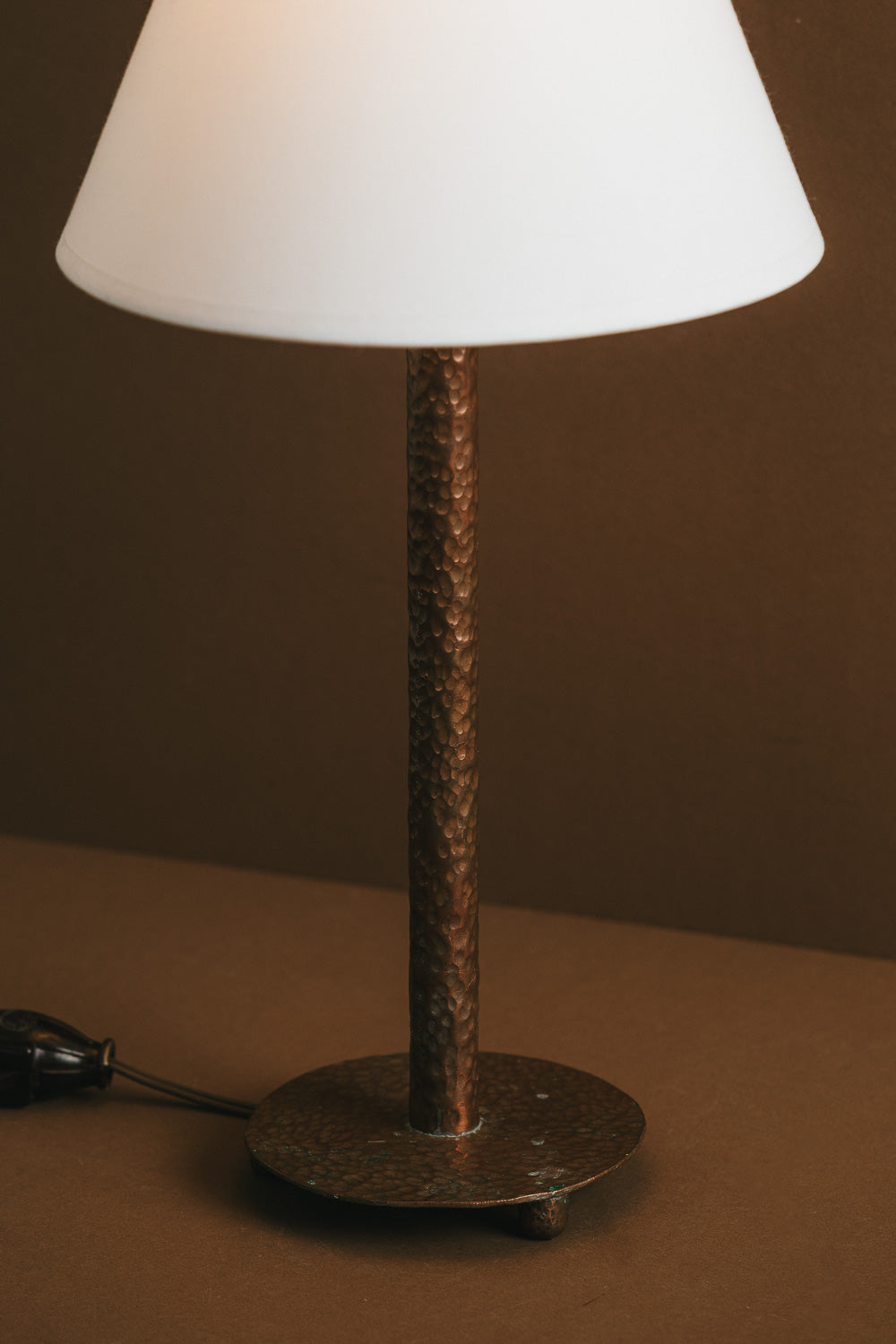 Copper Table Lamp